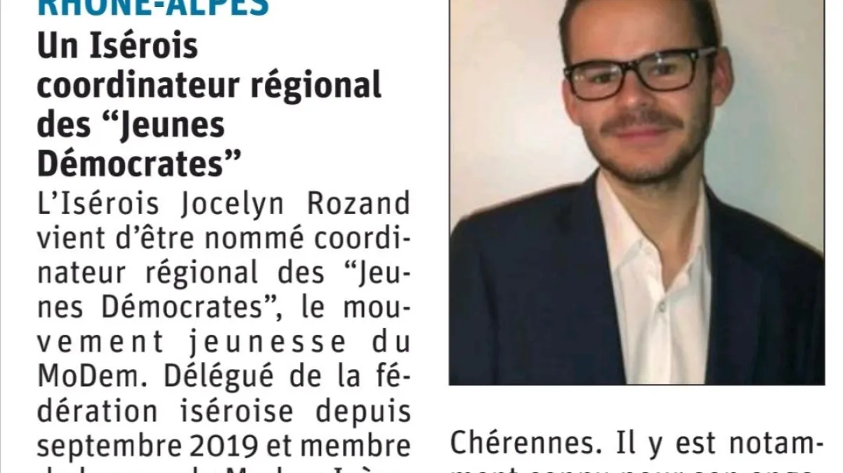 Coordination régionale Jocelyn Rozand